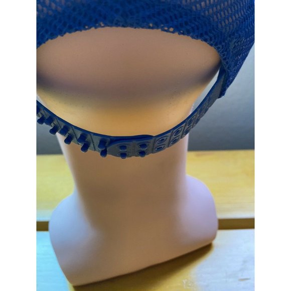 Blue White Veterans Trucker Hat Freedom War Man Woman Adjustable Mesh Snapback - Picture 6 of 12